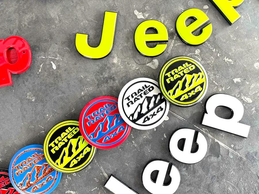 Jeep Accessory Painted Parts