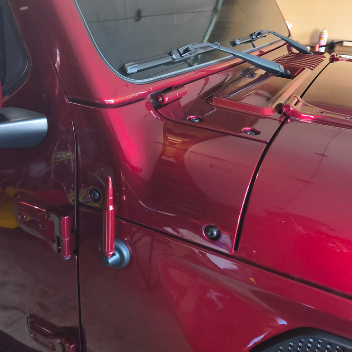 50 Caliber Bullet Antenna Snazzberry Pearl by Distinction Applied