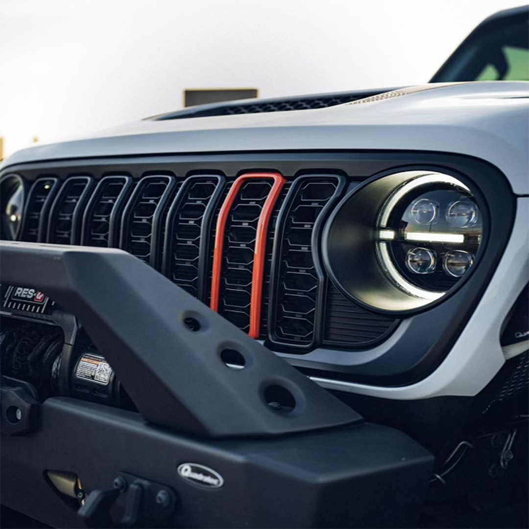 Aftermarket Grille Panel Trim Slot Mojave Orange