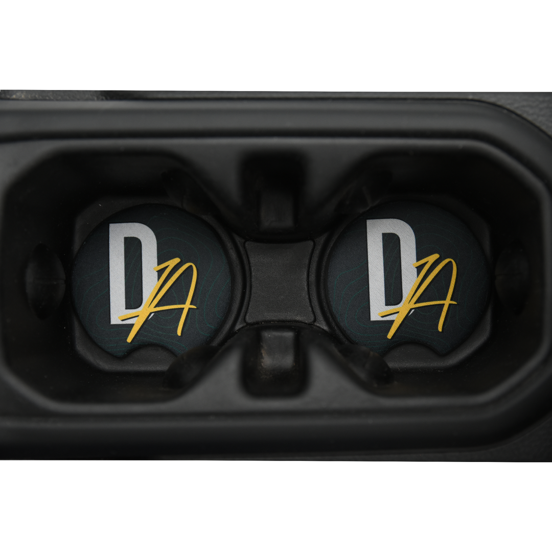 Distinction Applied Logo Car Coaster