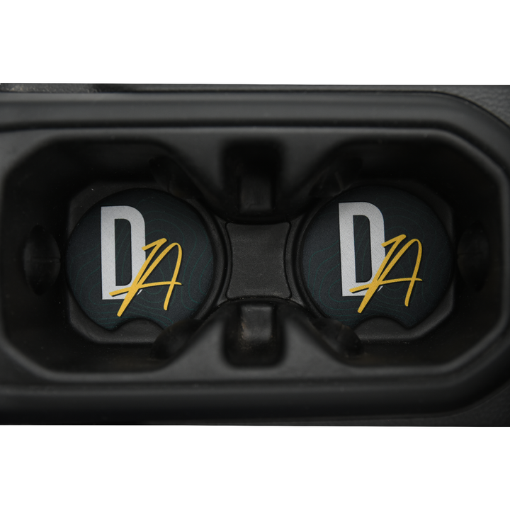 Distinction Applied Logo Car Coaster