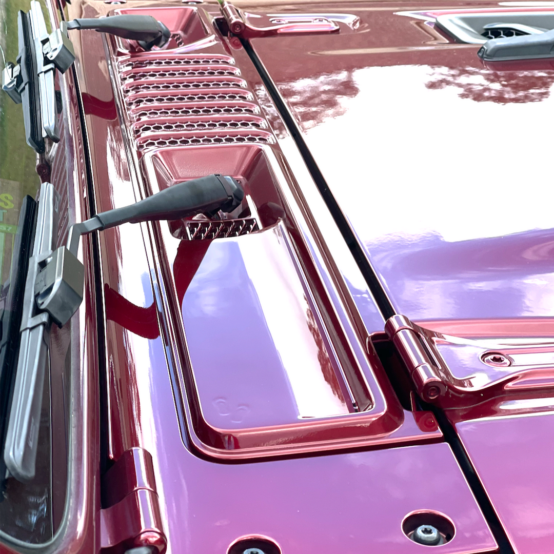Cowl Wiper Panel Snazzberry Pearl Gloss Finish
