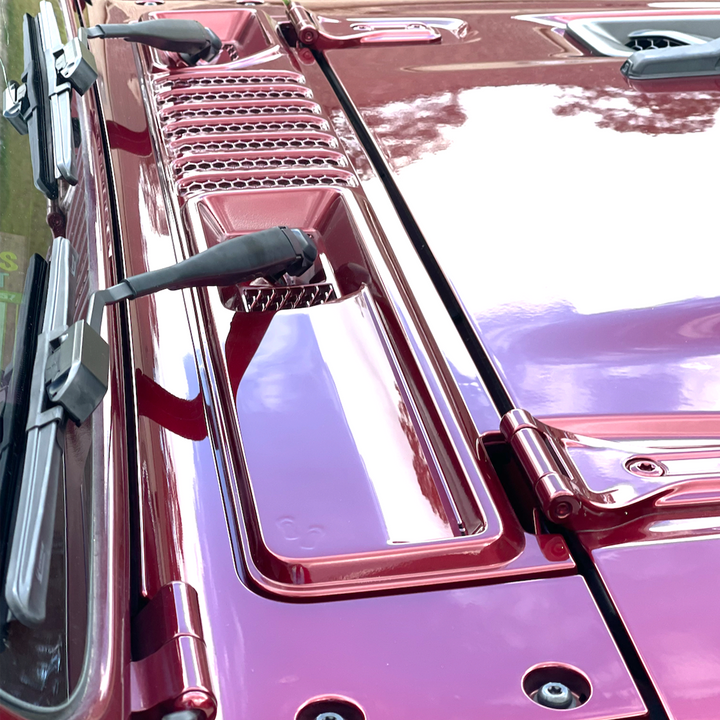 Cowl Wiper Panel Snazzberry Pearl Gloss Finish
