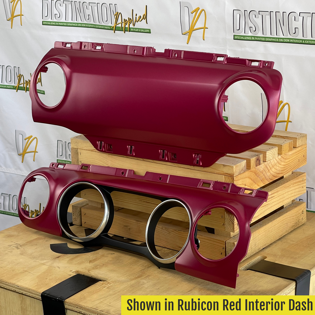 Painted Dash Panels OEM Colors JL/JT models 2018-2023
