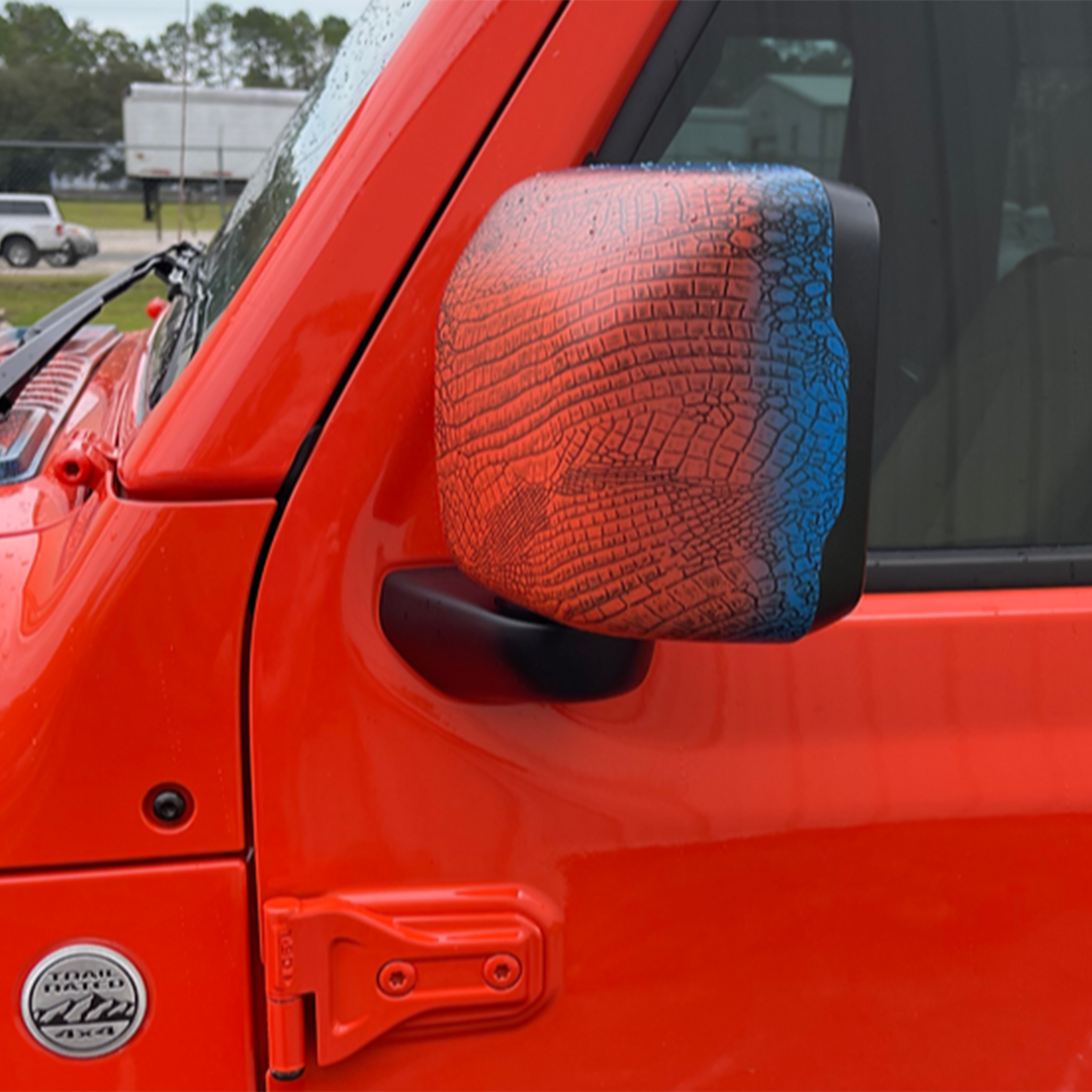 Gator Pattern Hydro Blue Punkn base color