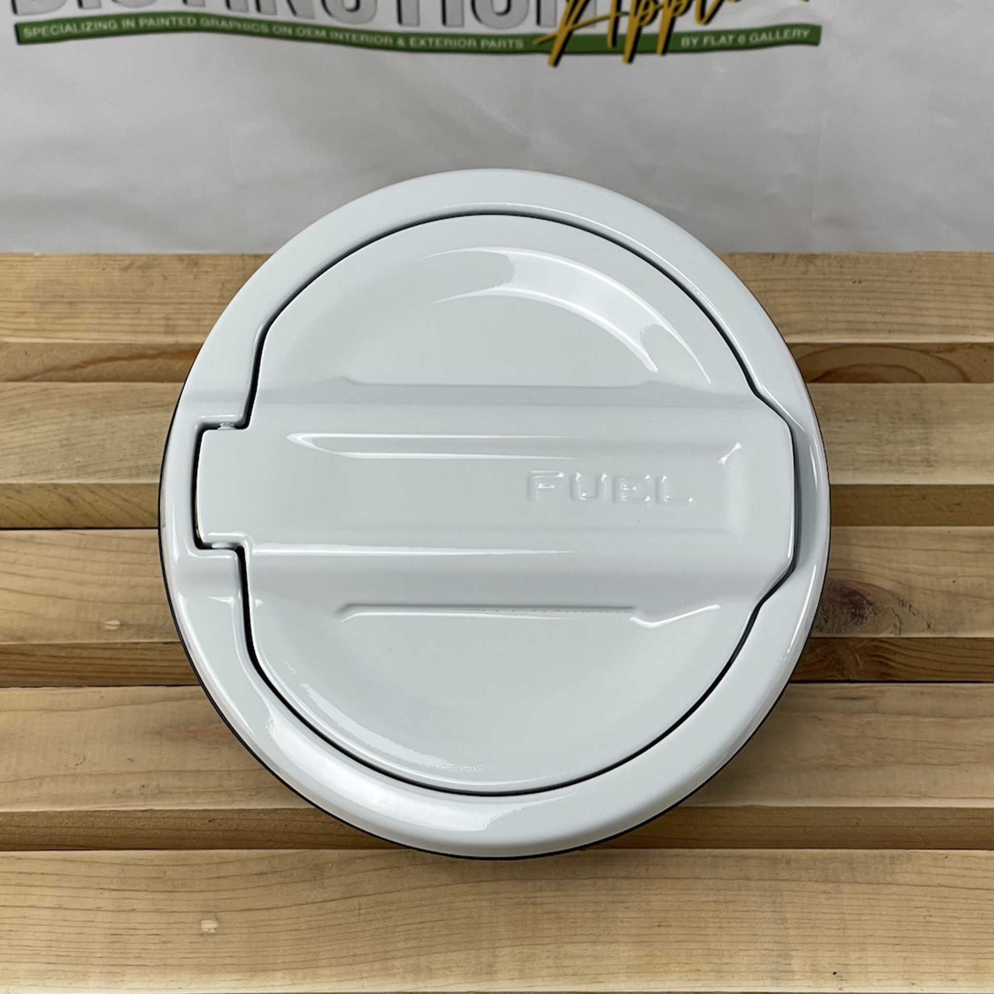 Painted Fuel Door JL/JK – Distinction Applied