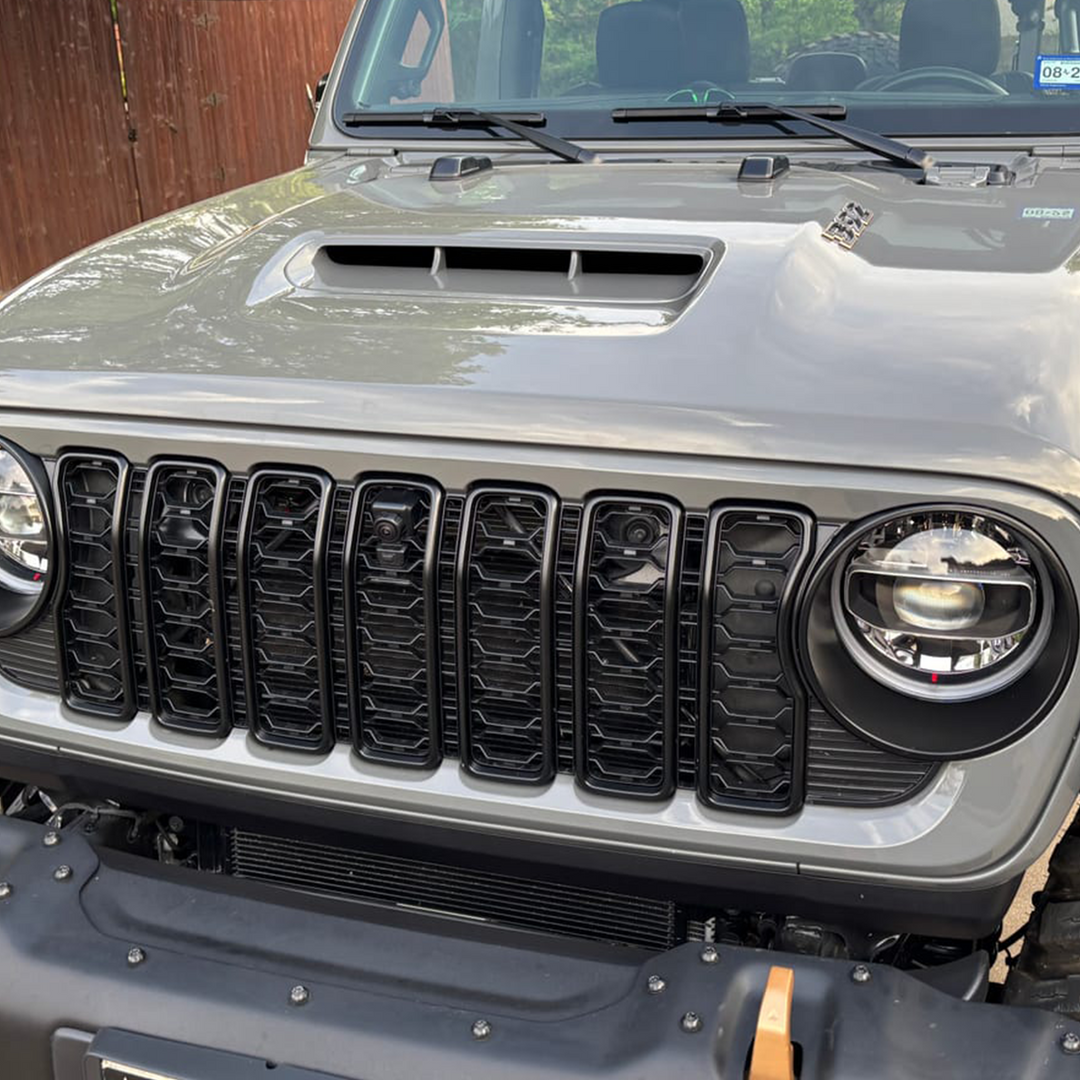 Wrangler JL Sting Gray Painted 392 Hood Vent