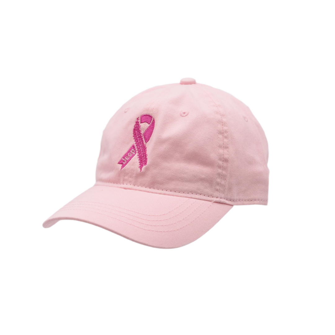 Breast Cancer Support Pink Hat Jeep Logo