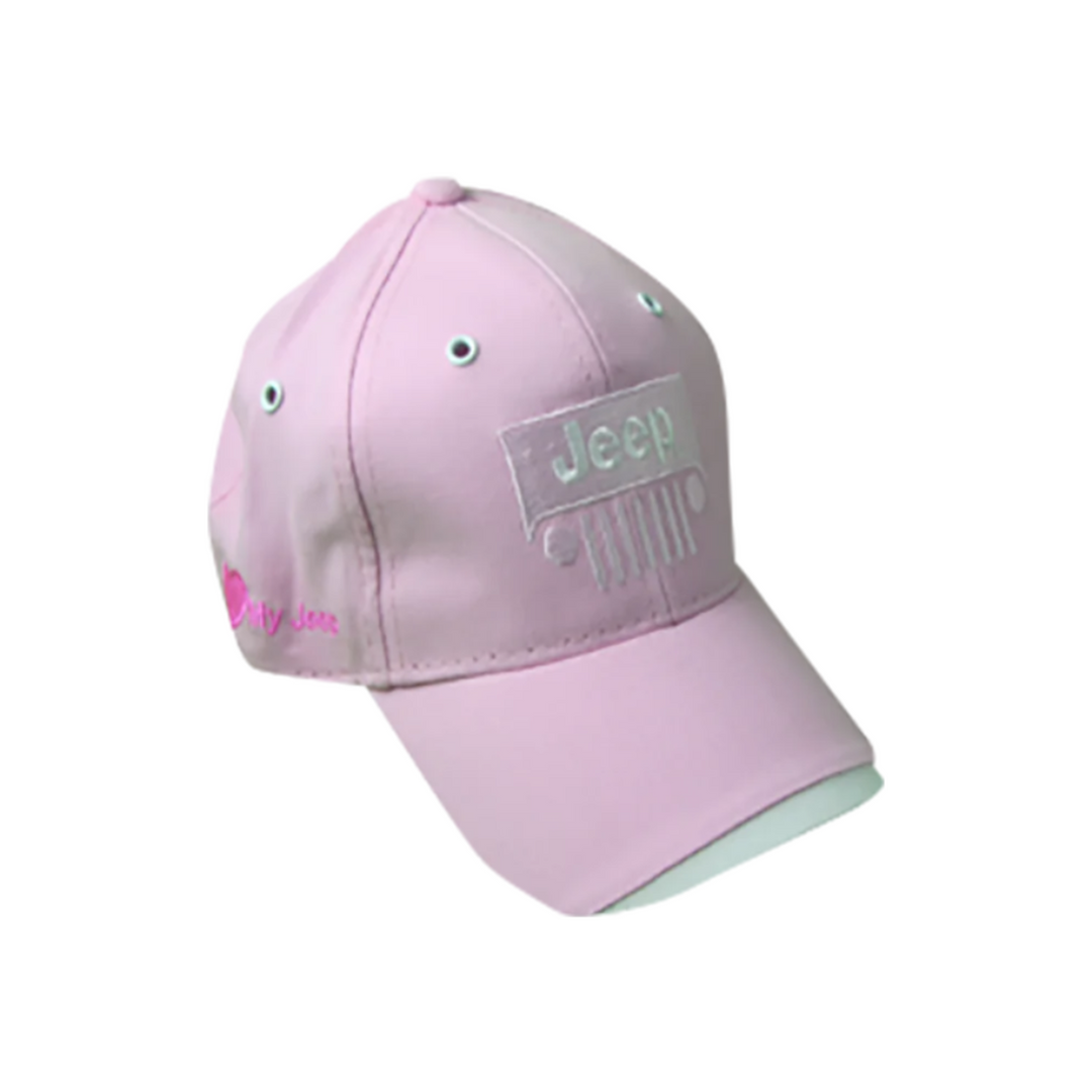 "Love My Jeep" Grill Logo Licensed Jeep® Cap