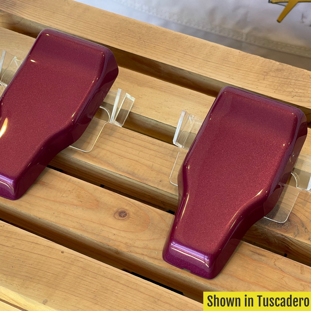 JL Wrangler Hard Top Rear Window Hinge Cover OEM Painted Tuscadero Gloss Finish