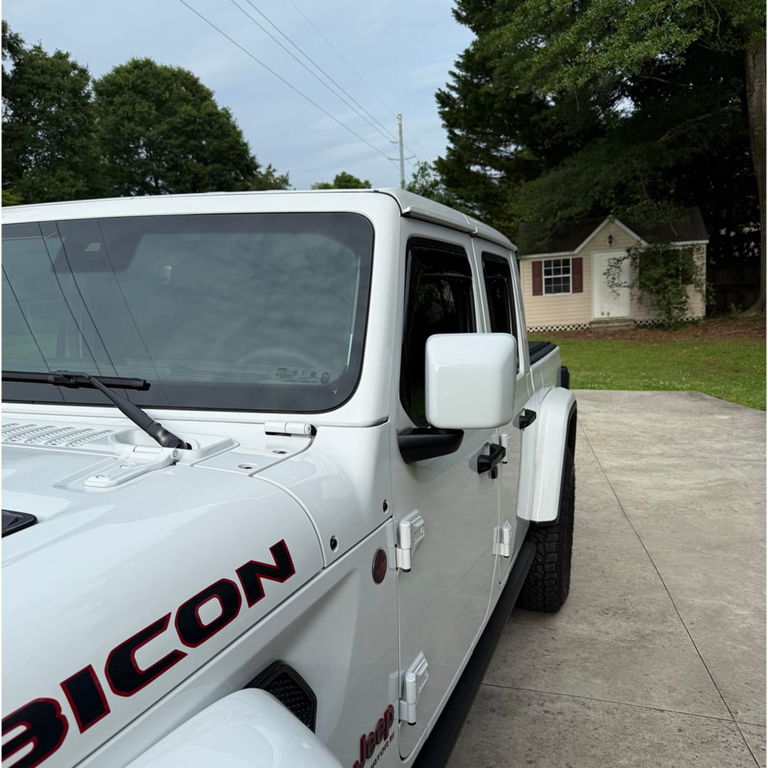 Painted Mirror Covers (Fits JL/JT 2018-2025)