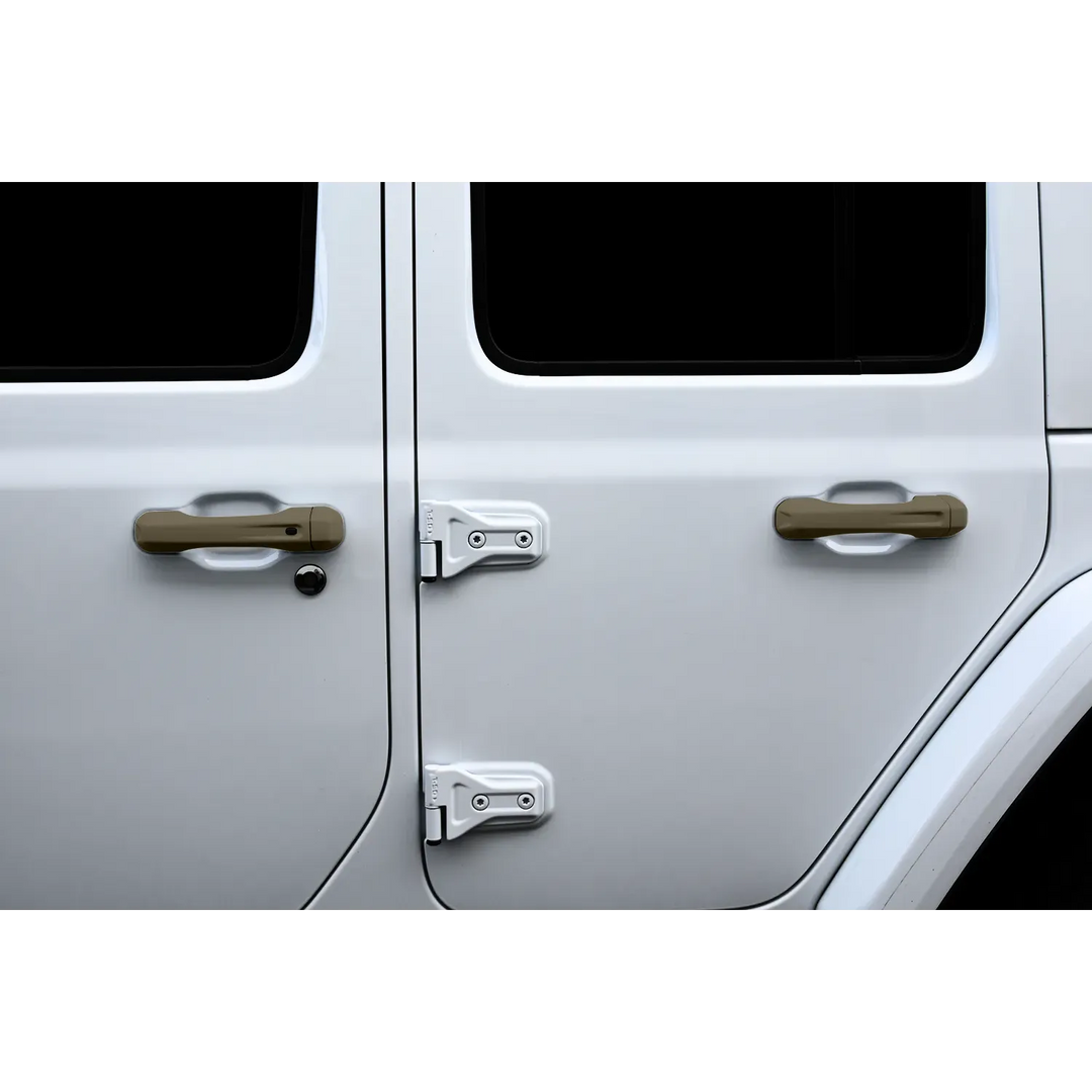 4-Door JL Keyless Entry Custom Painted Door Handles (5 Handles, Buttons)