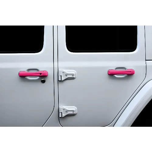 4-Door JL Keyless Entry Custom Painted Door Handles (5 Handles, Buttons)