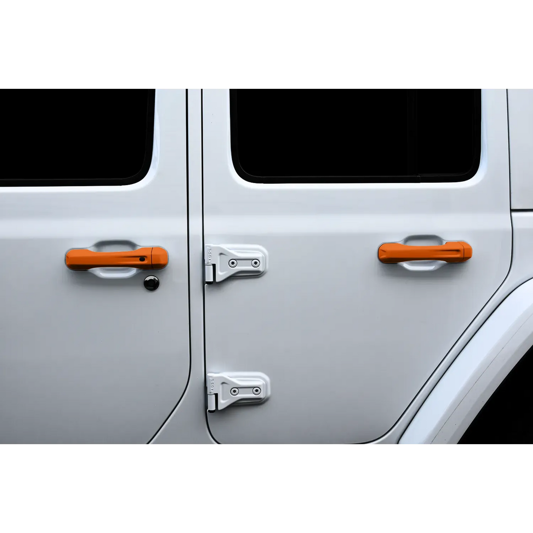 4-Door JL Keyless Entry Custom Painted Door Handles (5 Handles, Buttons)