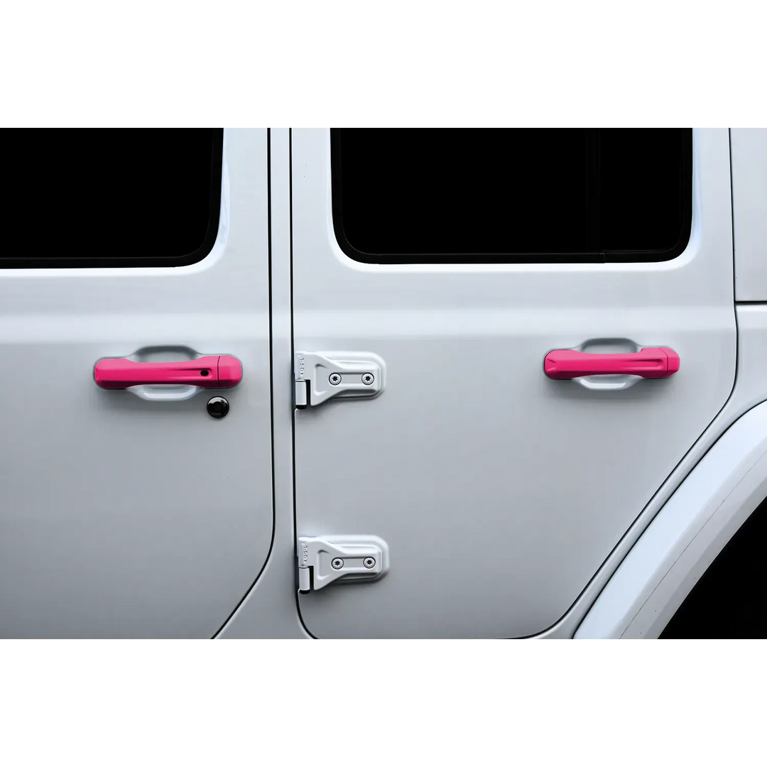 4-Door JL Keyless Entry Custom Painted Door Handles (5 Handles, Buttons)