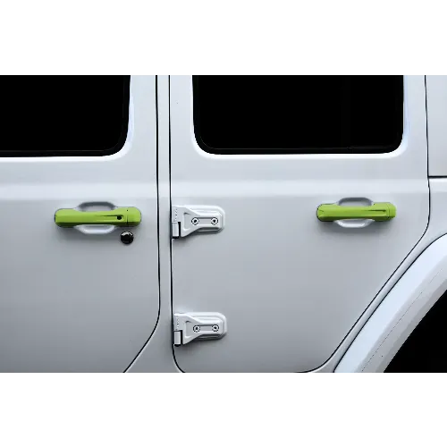 4-Door JL Keyless Entry Custom Painted Door Handles (5 Handles, Buttons)