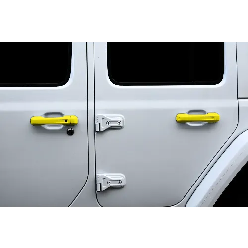 4-Door JL Keyless Entry Custom Painted Door Handles (5 Handles, Buttons)