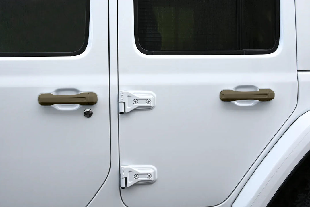 2-Door JL Standard Entry Custom Painted Door Handles (3 handles, No button)