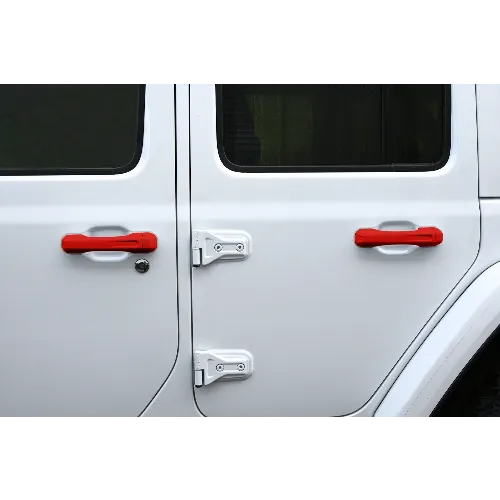 2-Door JL Standard Entry Custom Painted Door Handles (3 handles, No button)