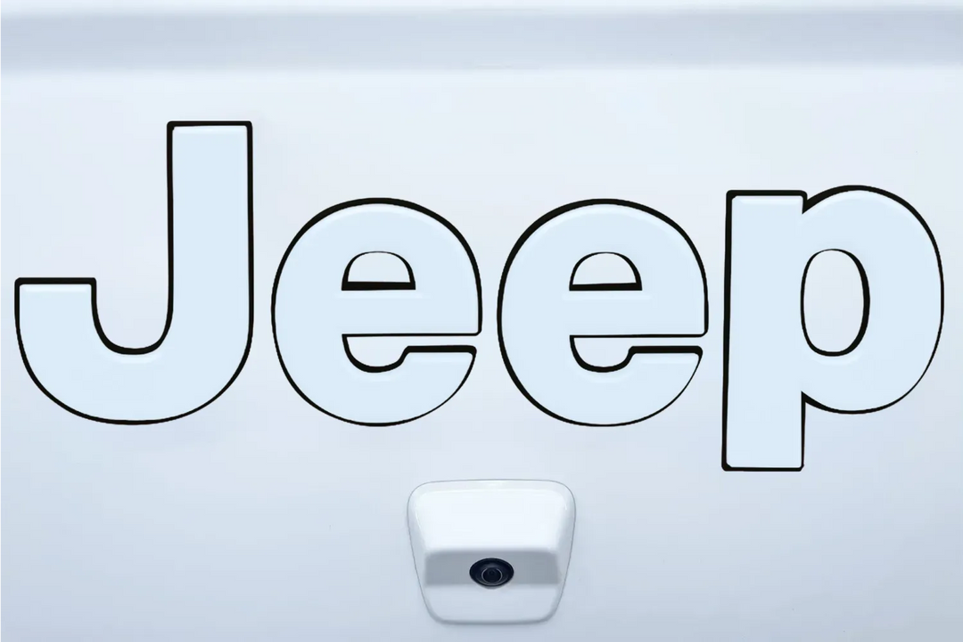 Tailgate Gladiator JT "JEEP" Emblem (2020-2025)