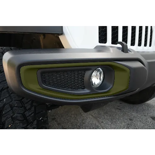 Fog Trim Light Covers OEM Painted JL/JT (2018-2025)