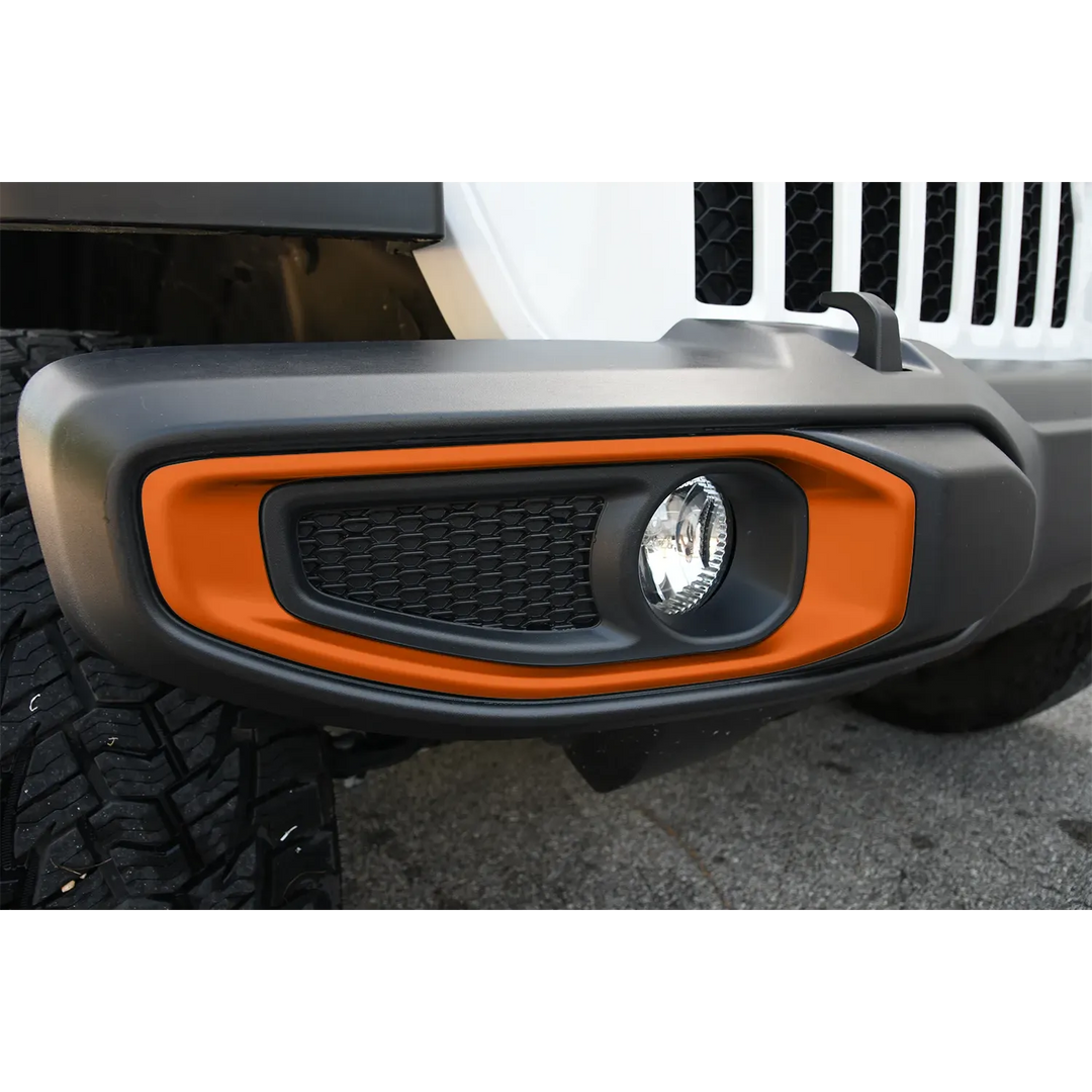 Fog Trim Light Covers OEM Painted JL/JT (2018-2025)