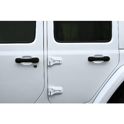 2-Door JL Standard Entry Prefinished Door Handles (3 Handles, No Button)