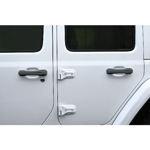 2-Door JL Standard Entry Prefinished Door Handles (3 Handles, No Button)