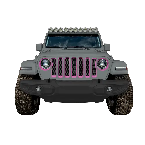 Classic Grille Trim Factory Color Painted JL/JT, 4XE, 392 Models 2018-2023