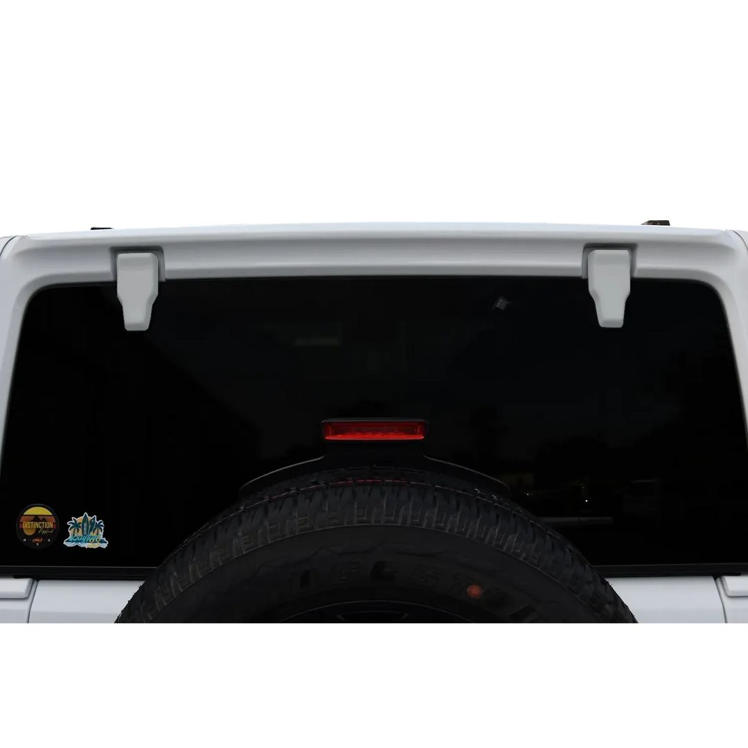 Aftermarket OEM Painted Rear Window Hinge Cover Wrangler JK 2007-2018