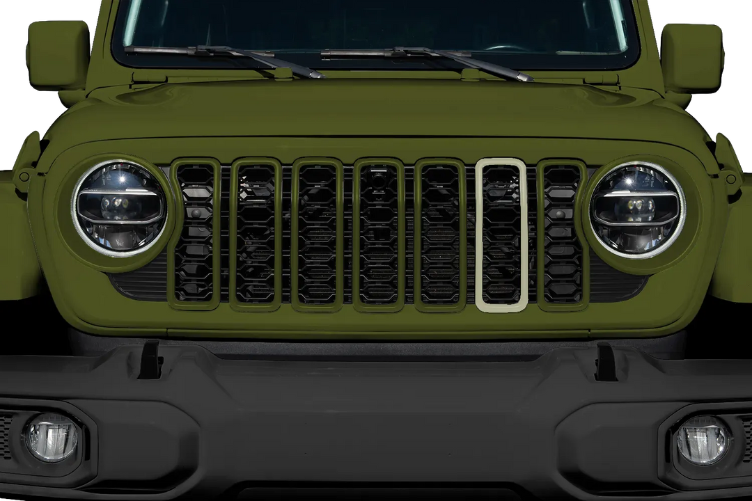 Aftermarket Stick-on Slot Grille Trim (single) Painted