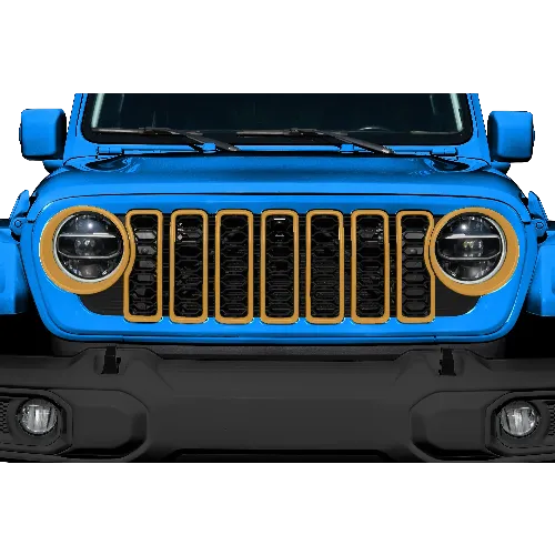 Aftermarket Stick-on Slot Grille Trim (single) Painted