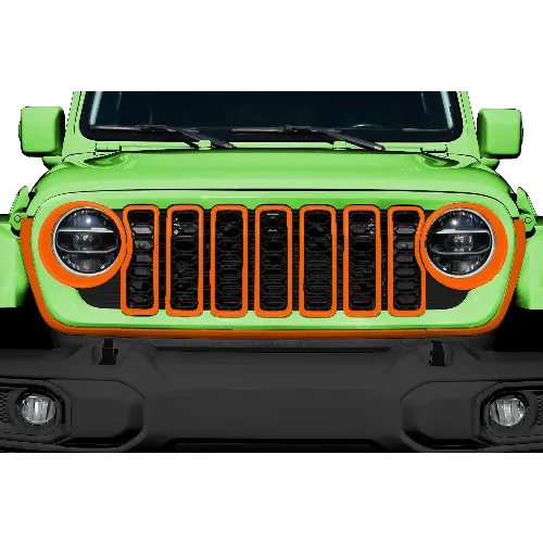 Aftermarket Stick-on Slot Grille Trim (single) Painted
