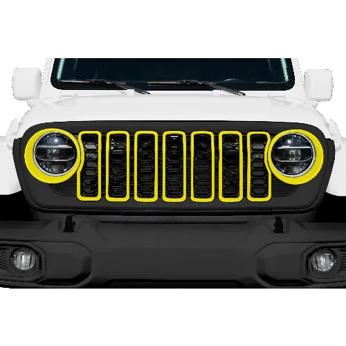 Aftermarket Stick-on Slot Grille Trim (single) Painted