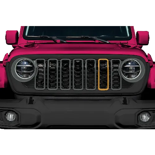 Aftermarket Stick-on Slot Grille Trim (single) Painted