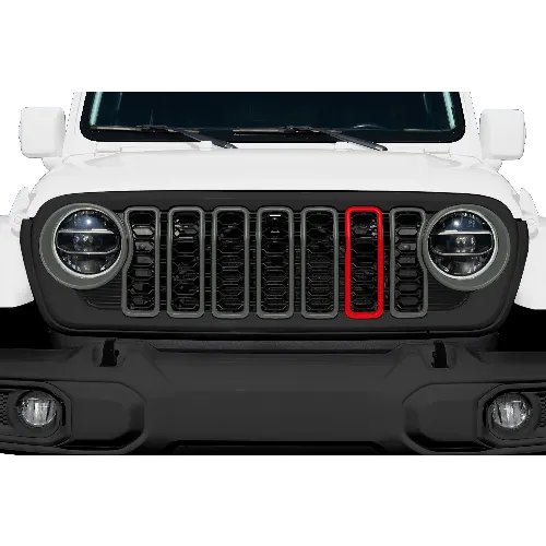 Aftermarket Stick-on Slot Grille Trim (single) Painted