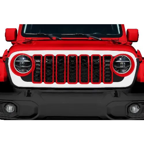 Aftermarket Stick-on Slot Grille Trim (single) Painted