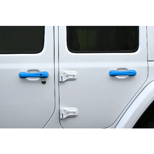 4-Door JL Keyless Prefinished Door Handles (5 Handles, Buttons)
