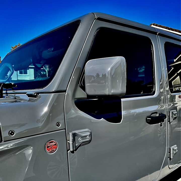 Painted Mirror Covers (Fits JL/JT 2018-2025)
