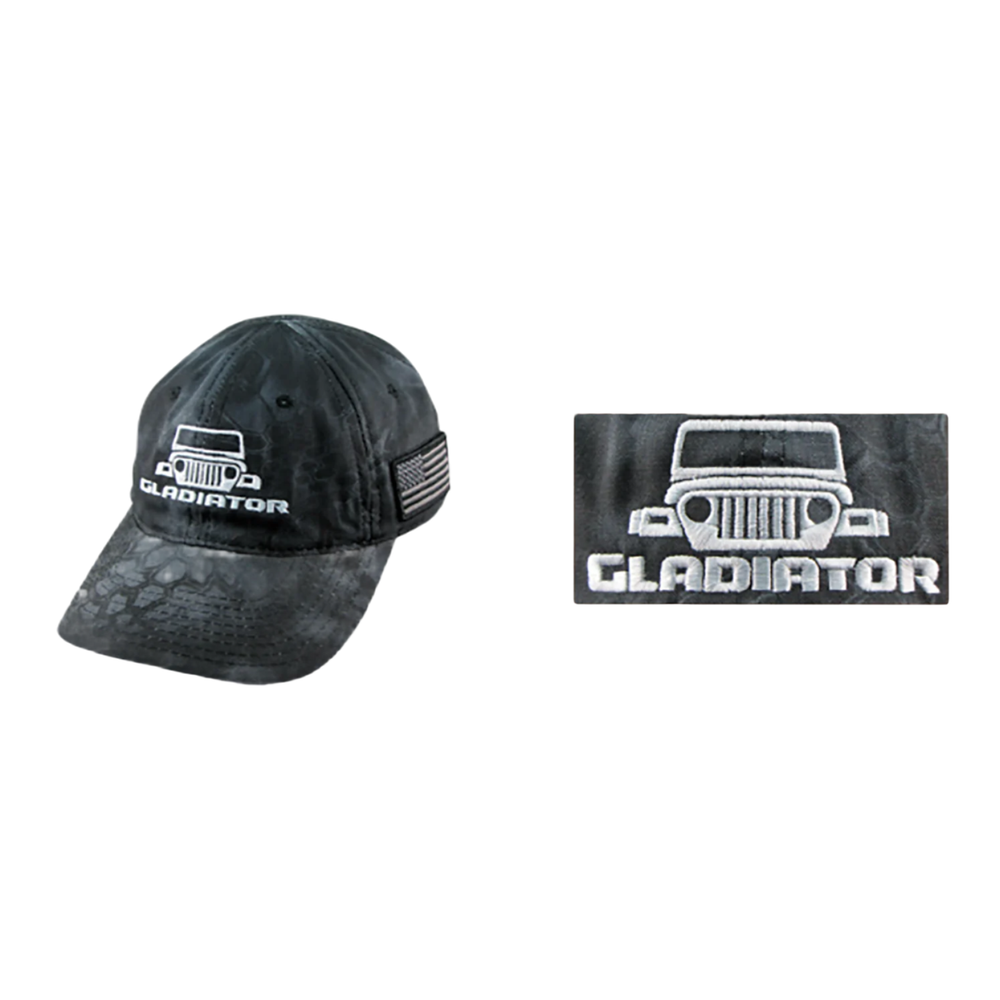 Licensed Gladiator Truck Logo Jeep® Hat (JGLKT2) Front