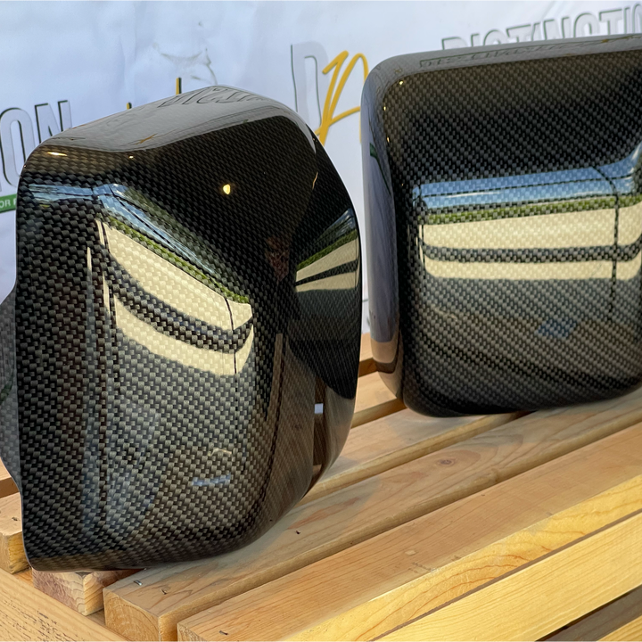 Mirror Cover Black Carbon Standard Gloss Finish