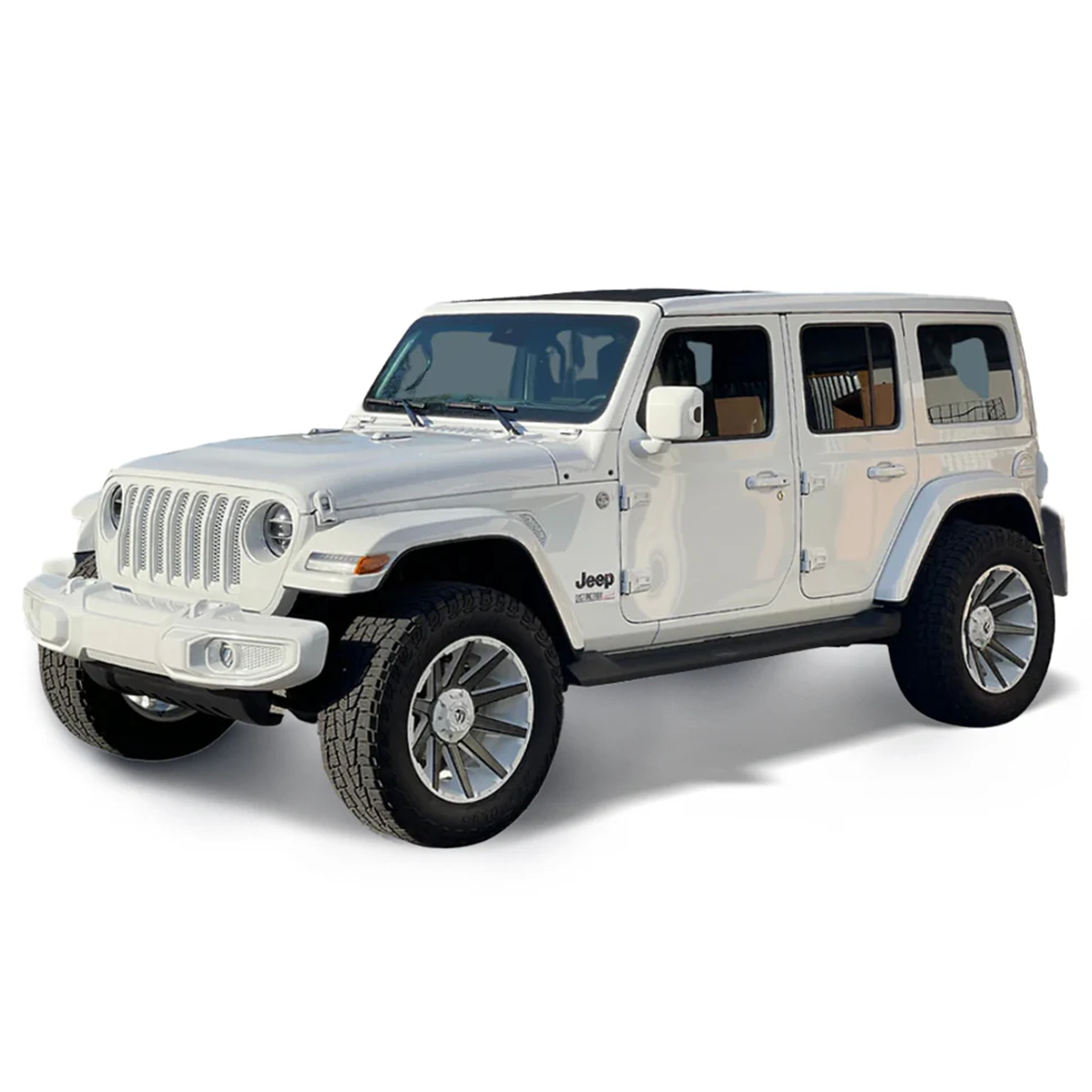 White Out Wrangler JL Painted 