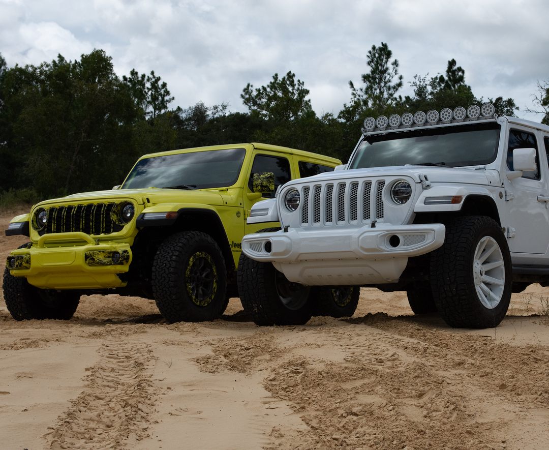 Distinction Applied Premium Jeep Painted Parts Collection