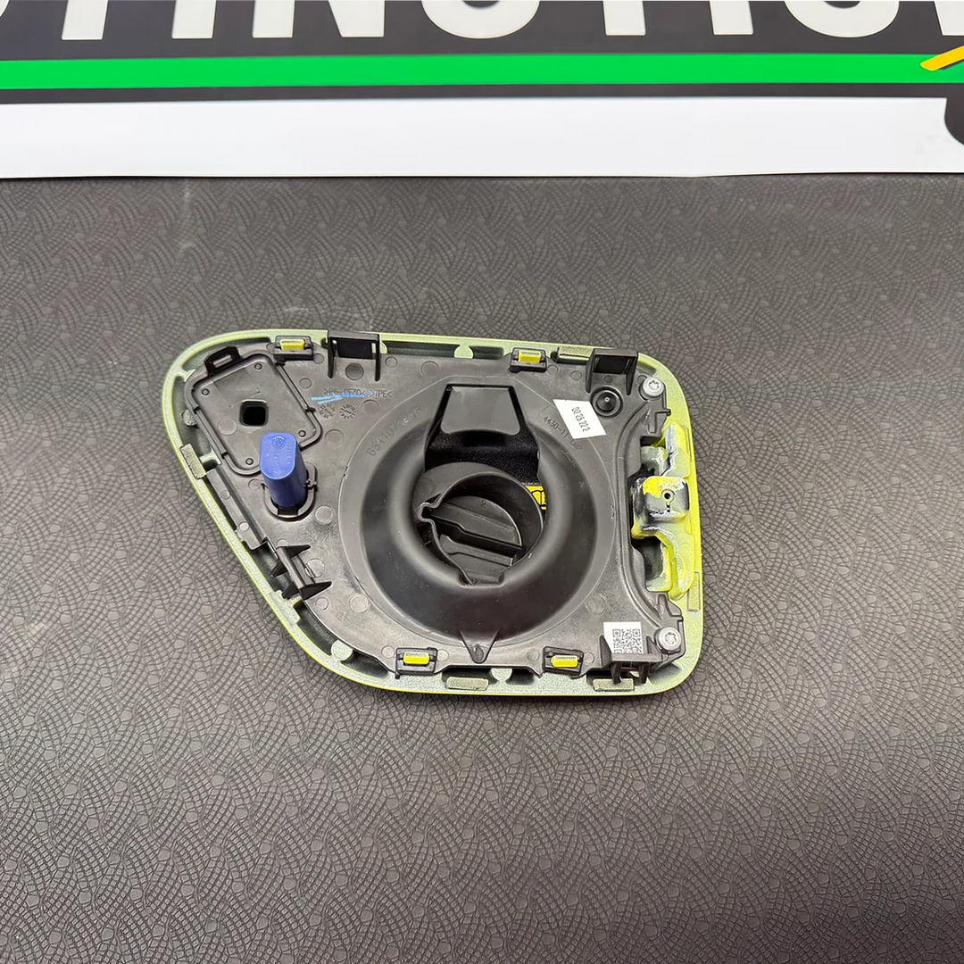 4xe Charge Door Interior View High Velocity Yellow Jeep