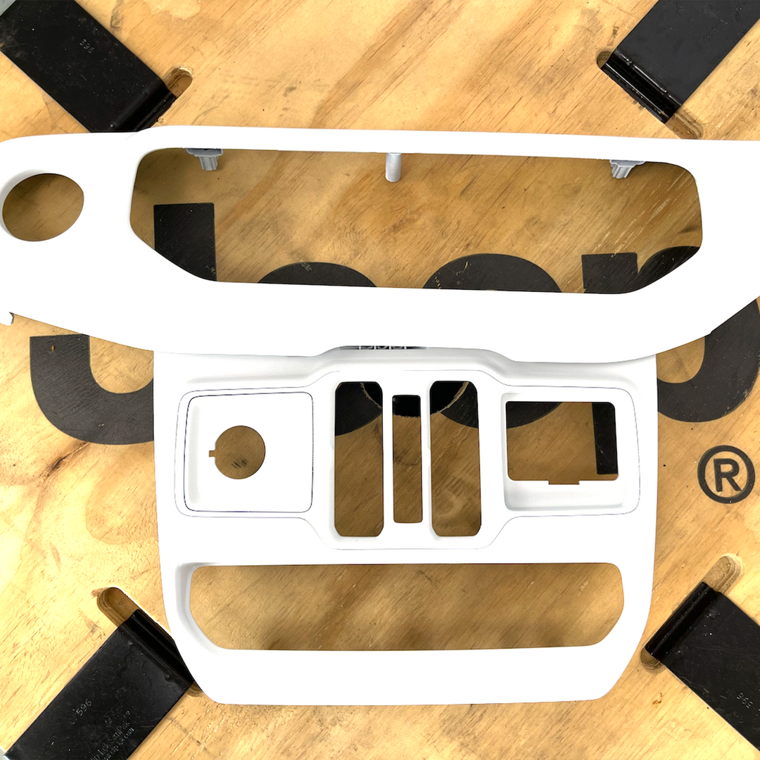 AC Window Switch Bezel Bright White 