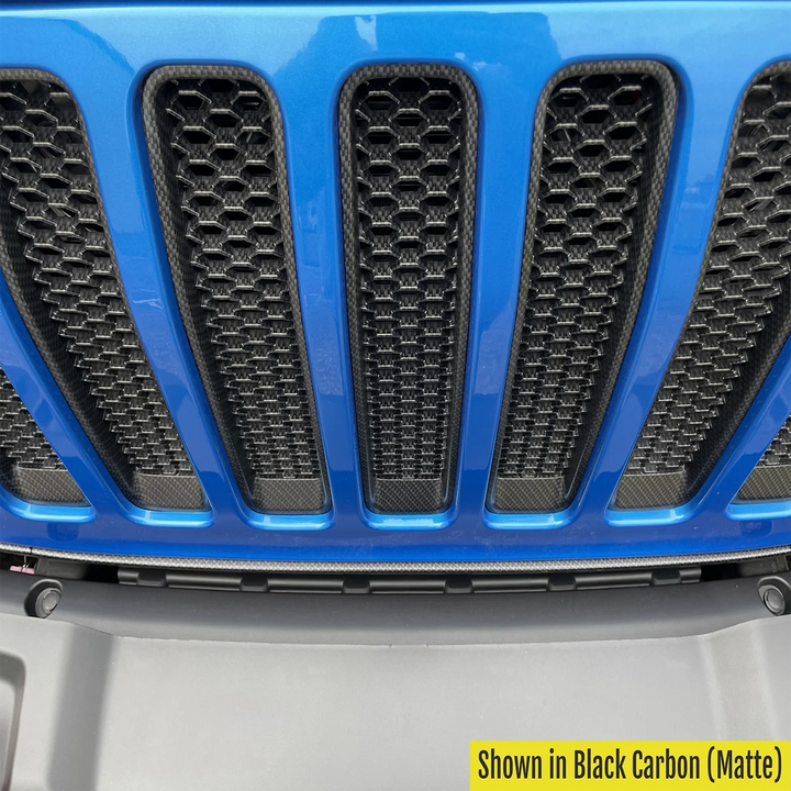 Black Carbon Standard Grille Mesh and Trim