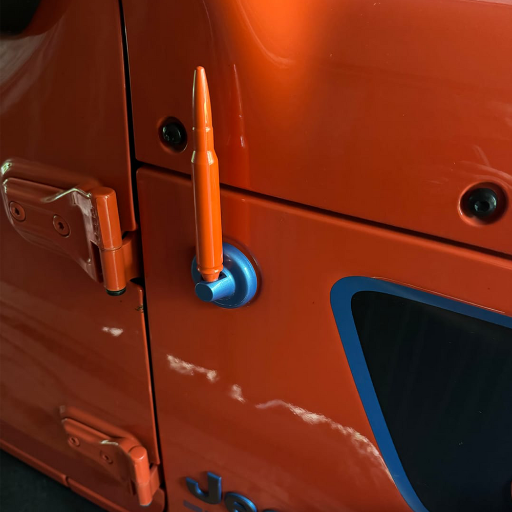 Bullet Antenna Punk'n OEM painted by Distinction Applied
