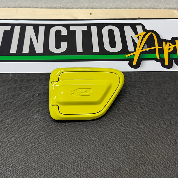 Charge Door 4xe OEM High Velocity Yellow Front View