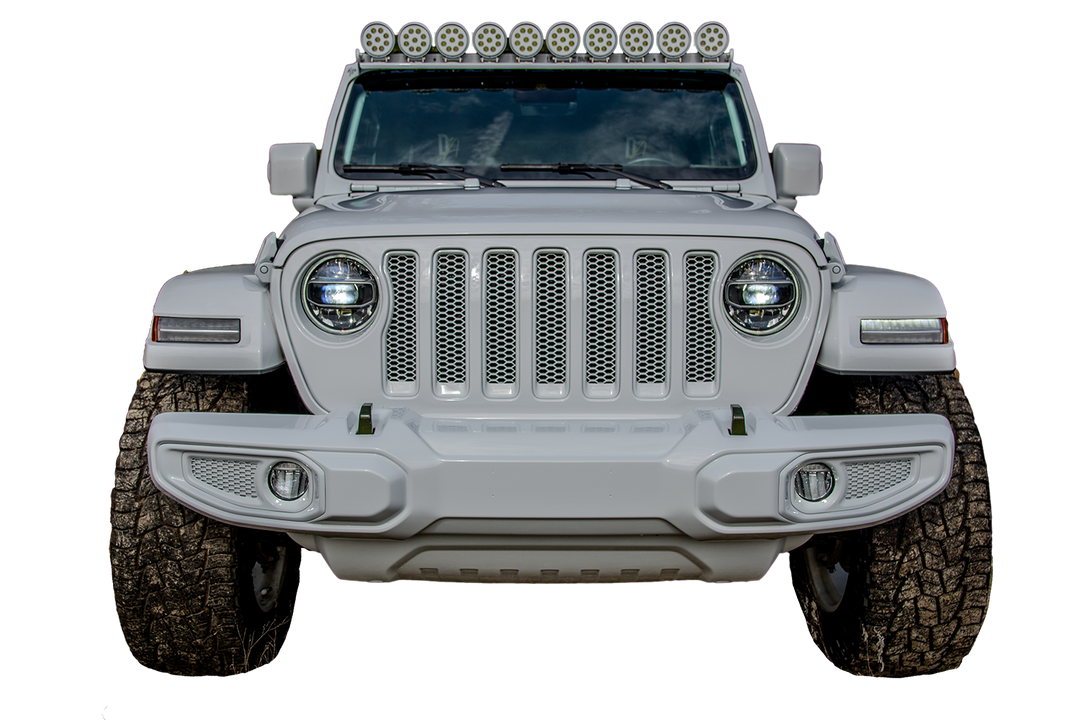 JL/JT Classic Grille Whiteout 7 slot 