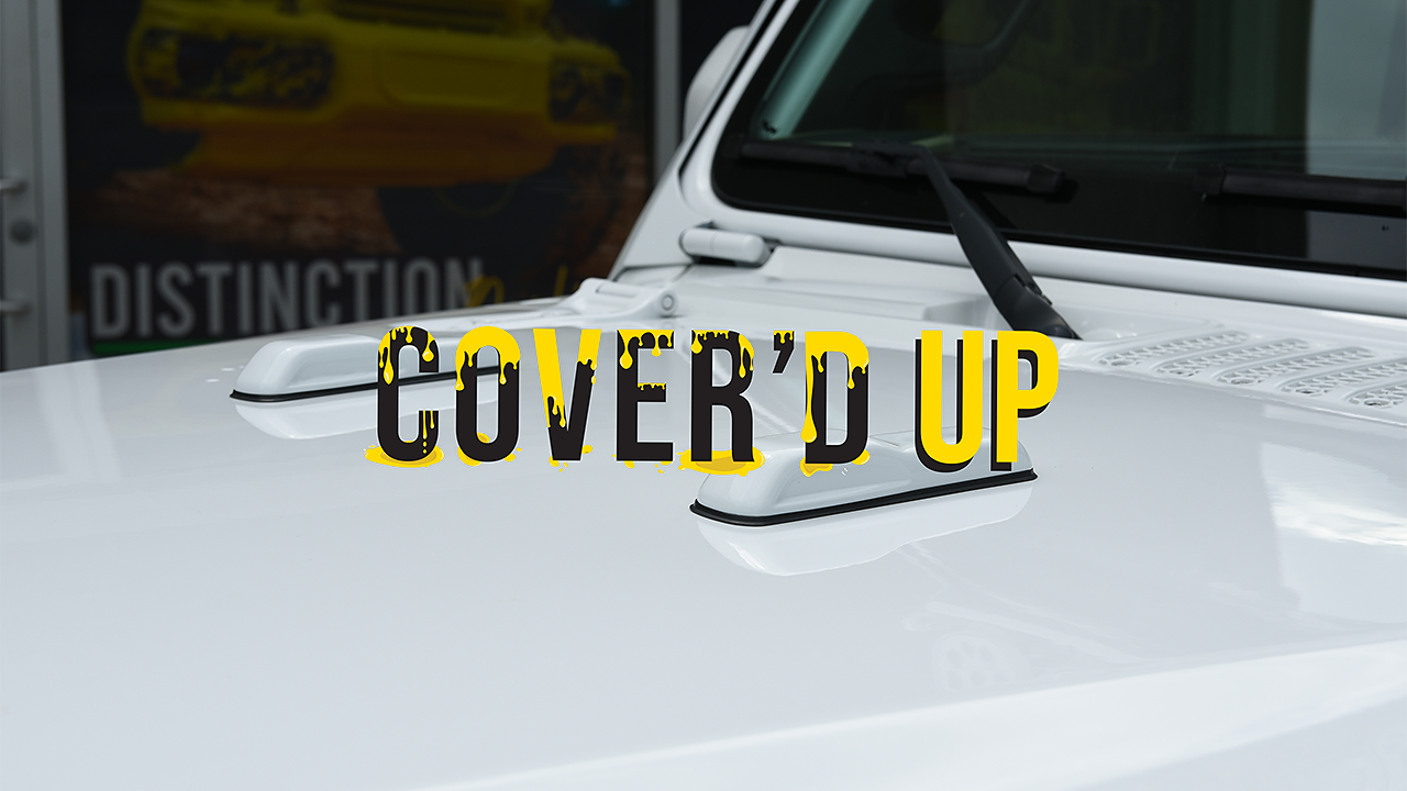 White Jeep with Cover'd Up Hero Image for Collection header